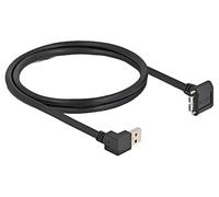 80482 Cable 1m Negro 26AWG,27AWG 5Gbps ØLethg: 5,8mm atornillable DELOCK