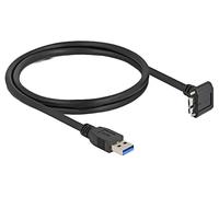 80483 Cable USB A Plug,USB B Micro Plug 90° arriba/abajo 1m DELOCK