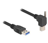80484 Cable USB A Macho,USB B Macho 90° Izquierdo/Derecho 1m 5Gbps DELOCK