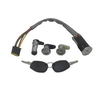 806014108R 6001549589 Compatible con Dacia para Logan interruptor de encendido de coche puerta trasera cerradura de puerta de maletero(Lock Set 4pcs)