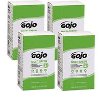 8099368 CLNR HAND MULTI-GRN2000 Recambio de dispensador de limpiador de manos Gojo Multi Green con aroma c?trico de 2000 ml (paquete de 4)
