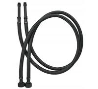 80cm M10 x 3/8" Inch BSP Negro Nailon Trenzado Manguera Flexible Grifo