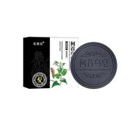 80g Herb Hair Growth Anti Hair Loss Moisturizing Volumizing Shampoo Soap Organic Polygonum Hair Darkening Soap