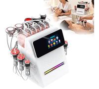 80KHZ Body Sculpting Machine, 11 In 1 Professional Cavitation Shape Machine, Body Fat Removal Beauty Machine Skin Care Tool, Multipole RF Vacuum Slimming Skin Tightening, Photorejuvenation EMS For Spa