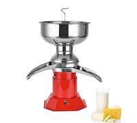 80L/h Electric Milk Cream Separator - Stainless Steel Centrifugal Separator for Fresh Milk, Cheese Makers, 110/220V