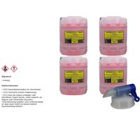 80L Kühlflussigkeit Mannol Anticongelante AF12 + Rojo In rifo de Vaciado