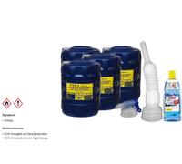 80L MANNOL Aceite Motor 7701 5W-30 API SN/SM/CF Grifo Manguera Limpiador