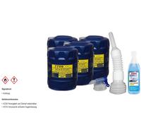 80L MANNOL Aceite Motor 7709 5W-30 API SM/CF Aceite Grifo Manguera Limpiador