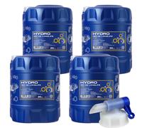 80L MANNOL Hydro Iso 46 Hidráulico Aceite Líquido MN2102-20 Incl. Grifo