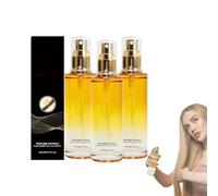 80ml Conditioning Oil Spray,Hair Essential Oil Spray Scalp & Hair Strengthener Leave-ln Conditioner Comforting,Improve Dry and Frizzy, Glossy & Smooth for Women Long-Lasting (3pcs)