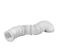 Ø 80mm Conducto de Aire Flexible para Campana Extractora, Aire Acondicionado, Extractor, Secadora - Manguera de Escape de 6m - Conductos de Ventilación - PVC
