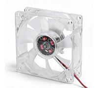 80mm LED Light 12V 4Pin Mute PC Case Cooling Fan Computer Cooler Colourful