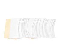 80pcs Ojos Shadow Shield Under Pad, Herramientas de maquillaje Algodón Belleza Guardia Desechable pestaña Extensión parche Pegatinas