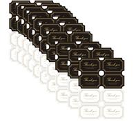 80pcs Pegatinas de Sellos de Sobre,5 * 3cm Pegatinas Cierre Sobre, Pegatinas Autoadhesiva para Sellar Sobres para Invitaciones de Boda Manualidades