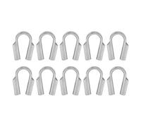 80Pcs Tube Thimble 304 Stainless Steel Para Cables