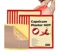 80Piezas Parches Térmicos de Capsaicina, Parches para el Dolor, Aliviar La Tensión Muscular, Parches Dolor, Patch Chauffant para Espalda y Hombro Articulaciones Magulladuras Dolor Muscular