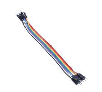 80Pzs 20cm 2.54mm Macho Una Macho Cable Alambre Jumper de Placa de Pruebas para