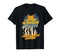 80s 90s I Am From The Streetlight Meant Curfew Camiseta