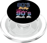 80s Baby But 90s Made me - 90s Years 90s Music Noventa PopSockets PopGrip para MagSafe