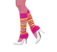 80s Calentadores Mujer Rewind 1980s Retro Neón Accesorio de Disfraz
