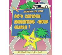 80s Cartoon Animation-Word Search (Animation Era Series)