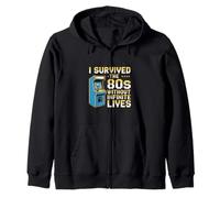 80s Gaming Nostálgico Arcade Juegos Retro Gamer Sudadera con Capucha