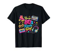 80s Kinda Girl Funny Throwback Retro Clásico Vibe Camiseta