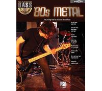 80s Métal Guitare Basse +CD (Bass Play-along): Bass Play-Along Volume 16