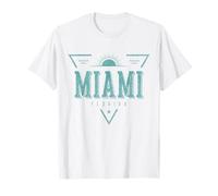 80s Miami Vintage Camisa Retro Miami Beach Souvenirs Miami Camiseta