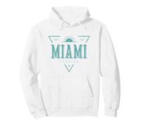 80s Miami Vintage Camisa Retro Miami Beach Souvenirs Miami Sudadera con Capucha