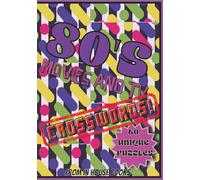 80's Movie and TV Crossword: Movie and TV Show Titles and Characters | 60 Puzzles | Adult Puzzle Book