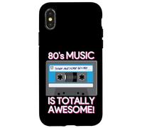 80's Music Is Totally Awesome Carcasa para iPhone X/XS