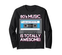 80's Music Is Totally Awesome Manga Larga