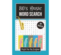 80s Music Word Search Book: An 80s Music themed Word Find Puzzle for Adults, Seniors, and Teens