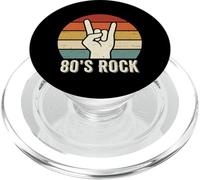 80s Rock N Roll Retro Rock Fans Música Rock Guitarrista Punk PopSockets PopGrip para MagSafe