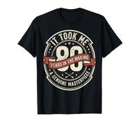 80th Birthday 80 Years In The Making Genuine Masterpiece Camiseta gráfica económica