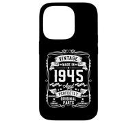 80th Birthday Gifts for Men 80yr 80 Years Old Vintage 1945 Carcasa para iPhone 14 Pro