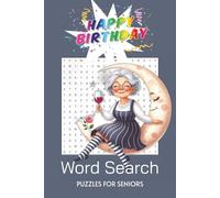 80th Birthday Search Puzzle Book: Word Searches with Easy to Read Print about 80th Birthday, Anniversary, Grandparents, Fun and Relaxing Brain Games ... Gift for Vacations , Holidays and Free Times