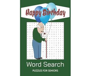 80th Birthday Search Puzzle Book: Word Searches with Easy to Read Print about 80th Birthday, Anniversary, Grandpa, Fun and Relaxing Brain Games and ... - Gift for Birthday, Holidays and Free Times