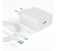 80W Cargador USB y 1M Cable Carga Flash Tipo c para OPPO A6 Pro Reno13 5G Find X8 X5 Pro Find N5 Reno 11 10 8, SUPERVOOC Cargador Movil Carga Rapida para OnePlus Nord CE5 Nord 5 4 3 CE4 Lite realme 15