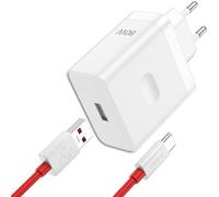 80W Cargador USB y Cable USB C para OnePlus Nord CE4 Lite 3 12R 11, 7.3A Adaptador Cargador y 1M/3.3FT Cable Tipo C SUPERVOOC Carga Rápida para OPPO Reno13 Pro 5G Find X5 realme 13 Pro+ 5G