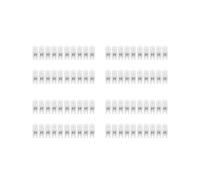 80x Lámpara de Bombilla Halógena Duradera Resistente Una Altas Temperaturas para Horno G9 para Refrigeradores, Hornos, Ventiladores, 40 W, 500 ,