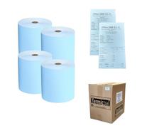 80x80 * 48 Rollos Papel Térmico TERMICPAL AZUL