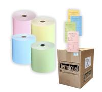 80x80 * 48 Rollos Papel Térmico TERMICPAL Surtido