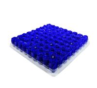 81 Piezas de Rosas de Jabón Rojas, Pétalos de Jabón Aromáticos Solubles en Agua, Decoración de Baño Romántica para San Valentín, Boda, Aniversario y Día de la Madre (O)