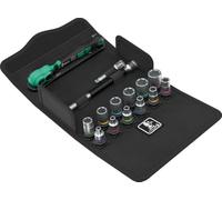 8100 SA 13 Juego de carraca Zyklop Comfort, con palanca de conmutación, con arrastre de 1/4", métrica, 15 piezas