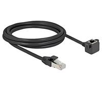 81098 Extensión Ethernet F/UTP Cat: 6 2m PVC negro 26AWG DELOCK