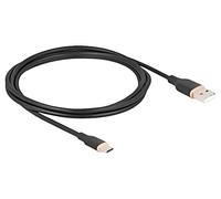 81227 Cable USB 2.0 USB A Plug,USB C Plug chapado en oro 2.5m DELOCK