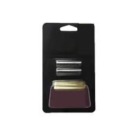 8173-700 Reemplazo De Afeitadora De Láminas Cortador De Lámina De Oro De Titanio Juego De Cabezales De Cuchilla De Red Serie Afeitadora Vanish, Compatible Con La Serie Wahl 5 Star(Set D 8164)