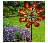 81in Cazador De Viento, Yard Wind Spinner Al Aire Libre, Viento De 360° con CinéTica Arte del Viento para Patio Y JardíN